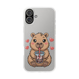 Bubble Tea Bliss with Capy Phone Case