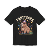 Partybara Capybara Birthday Vibes Unisex T-Shirt
