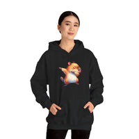 Capybara Doing the Dab Funny Cartoon Unisex Hoodie