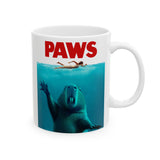 Capybara Paws Parody Ceramic Mug