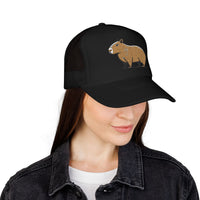 Minimal Capybara Outline Trucker Hat
