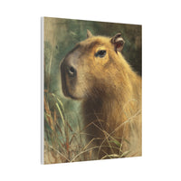 Majestic Capybara Portrait Canvas