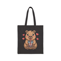 Bubble Tea Bliss with Capy Tote Bag