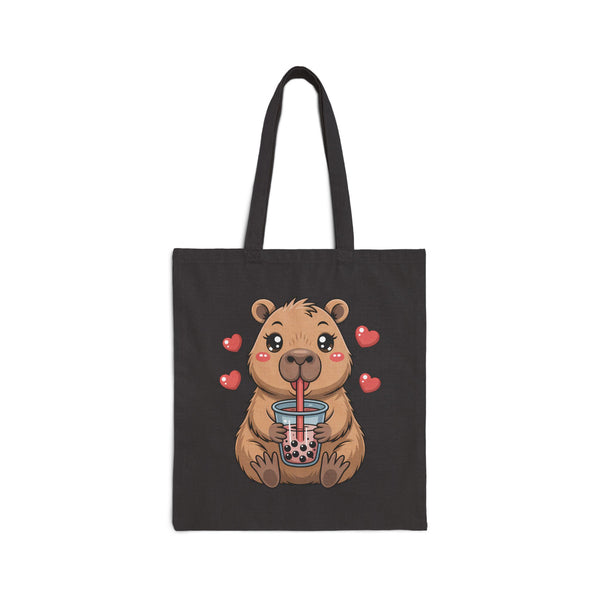 Bubble Tea Bliss with Capy Tote Bag