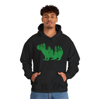 Nature Capybara Forest Silhouette Unisex Hoodie