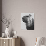 Into the Woods with Capybara Canvas Print