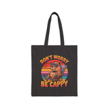 Don’t Worry Be Cappy Tote Bag