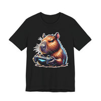 Capybara Video Game Player Unisex T-Shirt