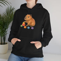 Capybara Building Blocks Playtime Unisex Hoodie