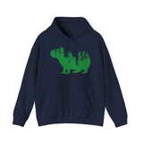 Nature Capybara Forest Silhouette Unisex Hoodie