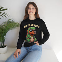 Capybara Rex Dinosaur Costume Design Unisex Sweatshirt