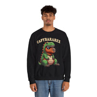 Capybara Rex Dinosaur Costume Design Unisex Sweatshirt