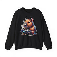Capybara Video Game Player Unisex Sweatshirt