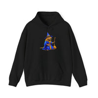 Wizard Capybara in Magic Robe Unisex Hoodie