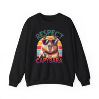 Capybara Respect Vibes Classic Unisex Sweatshirt