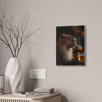 Capybara Had a Long Day Canvas Print