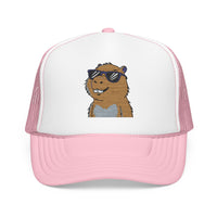 Capybara with Shades Trucker Hat