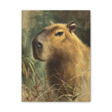 Majestic Capybara Portrait Canvas