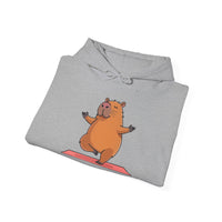 Yoga Capybara Meditation Pose Unisex Hoodie