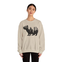 Nature Capybara Forest Silhouette Unisex Sweatshirt