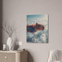Capy of Steel Canvas Print