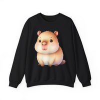 Cute Chibi Capybara Pastel Art Unisex Sweatshirt