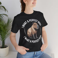 Moody Capybara Perfect Soul Vibes Unisex T-Shirt