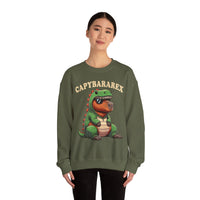 Capybara Rex Dinosaur Costume Design Unisex Sweatshirt