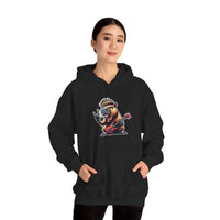 Stylish Capybara with Sunglasses and Boba Unisex Hoodie