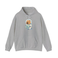 Astronaut Capybara Holding Earth Unisex Hoddie