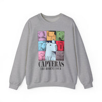 Funny Capybara Rodent Music Tour Vibes Unisex Sweatshirt