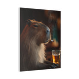 Capybara Had a Long Day Canvas Print