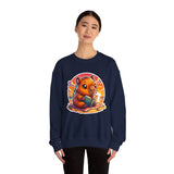 Adorable Capybara Sunset Reading Vibes Unisex Sweatshirt