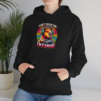 Can’t Hear You I’m Gaming Capybara Unisex Hoodie