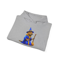 Wizard Capybara in Magic Robe Unisex Hoodie