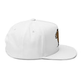 Minimal Capybara Outline Snapback Hat