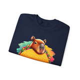 Tacobara Funny Capybara Taco Design Unisex Sweatshirt