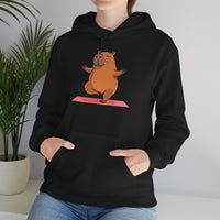 Yoga Capybara Meditation Pose Unisex Hoodie