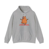 Yoga Capybara Meditation Pose Unisex Hoodie