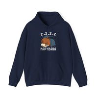 Napybara Funny Sleeping Capybara Design Unisex Hoodie