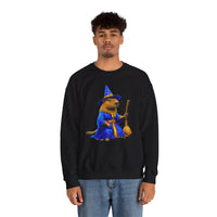 Wizard Capybara in Magic Robe Unisex Sweatshirt