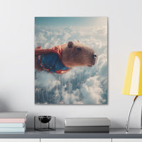 Capy of Steel Canvas Print