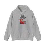 Funny Capybara Barely Tolerating You Face Unisex Hoodie