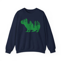 Nature Capybara Forest Silhouette Unisex Sweatshirt