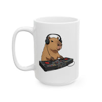 DJ Capy on the Mix Ceramic Mug