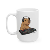 DJ Capy on the Mix Ceramic Mug