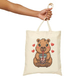 Bubble Tea Bliss with Capy Tote Bag
