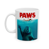 Capybara Paws Parody Ceramic Mug