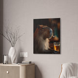 Capybara Had a Long Day Canvas Print