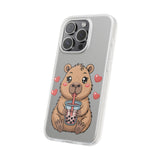 Bubble Tea Bliss with Capy Phone Case